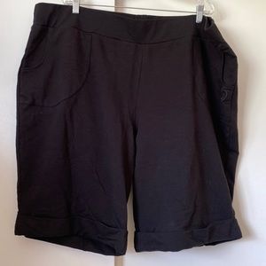 Size 5X Penningtons Active Zone black shorts